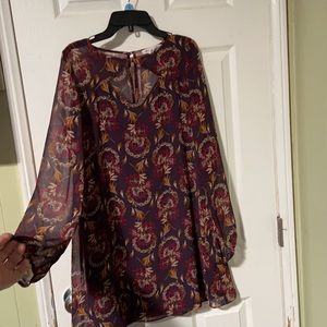 BCBGeneration floral sheath dress. Size Small